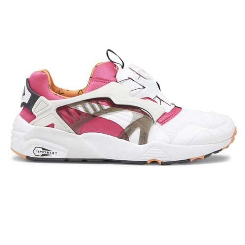 PUMA Mens Disc Blaze Og Lace Up Sneakers Shoes Casual - White