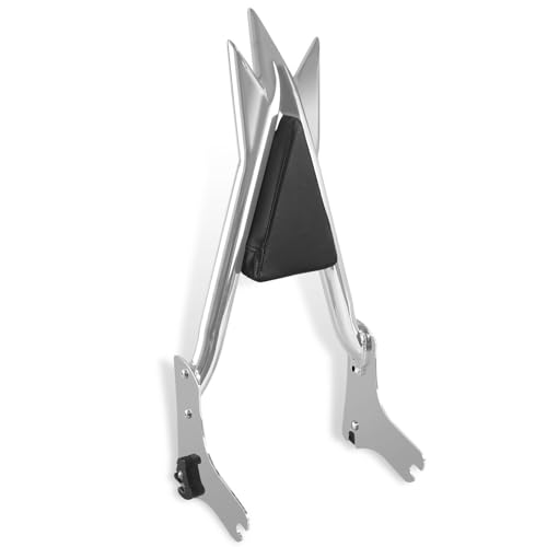 Detachable Adjustable Trident 27” Sissy Bar Fits for Harley Touring Chrome by Harvards Chrome - Used condition - US$142.31