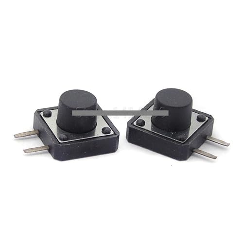 Mini-interrupteur tactile 12x12x8 mm idéal pour réparer vos télécommandes et projets de domotique