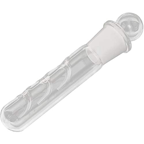 POFET Kristallglas Planaria Falle Wurm Fangstift Shrimp Leeches Catcher - Transparent, Planarienfalle, 3 Loch Klarglas Glas Planaria Trap Acryl Falle für Fisch Tank Aquarium Wurm Catcher Trap