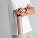 Ever Vessel Super Maxi Stainless Steel Water Bottle 36oz - Double wall vacuum insulated | Integrated carry handle | leak proof flip top lid | Lightweight & stylish - Rose Pink