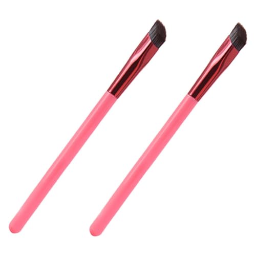 ARTSEWPLY 2 pièces Pinceau Sourcils Professionnel Brosse Angulaire Multifonction Pour Maquillage Des Yeux Femme et Fille Usage Salon et Maison