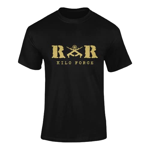 mil-spec Black Rashtriya Rifles T-Shirt - RR Kilo Force