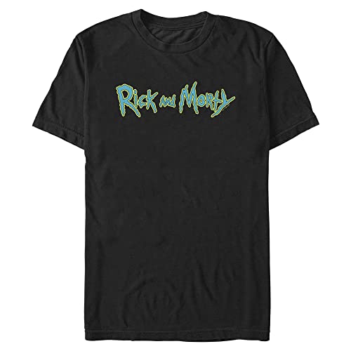T-shirt Rick and Morty homme grande taille en coton doux manches courtes