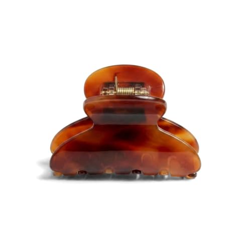 France Luxe Mini Couture French Hair Clip, Thin Hair, Secure Hold, Tortoise