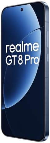 Nahaufnahme des realme GT 8 Pro Displays, das leuchtende Farben zeigt.