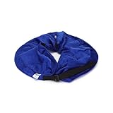 Aufblasbares Halsband für Haustiere, verstellbar, leicht, bequem, verhindert Verletzungen, ideal für die Erholung nach der Operation.