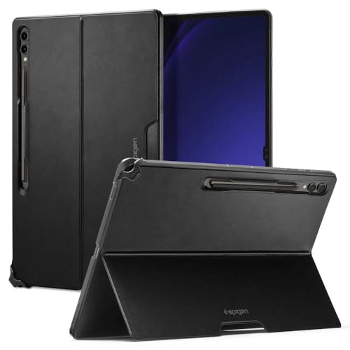 GALAXY tab s9　spigenカバー付き Spigen Rugged Armor Pro Tri-Fold Cover for Galaxy Tab S9 FE.