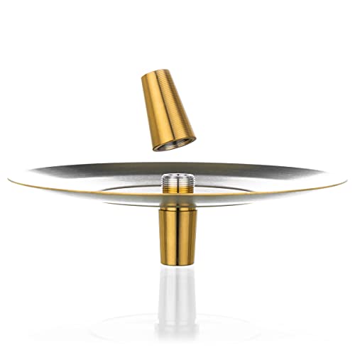 Aladin Shisha Kopfadapter-Set mit 18/8 Schliff - Gold Shisha Zubehör – Bild 5