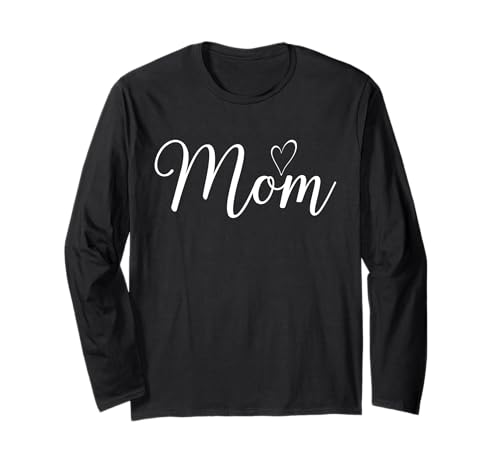 Mom Love Heart Fun Mom Grandma Shirt Mommy Mothers Day TVc