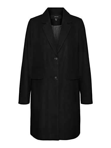 VERO MODA Womens Black Coat