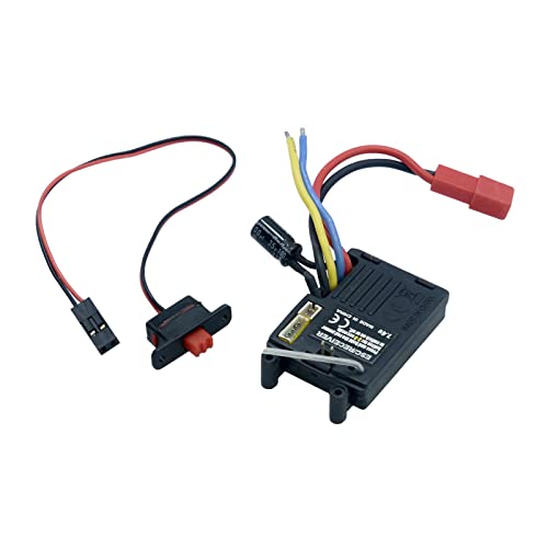 HBX Part 18029 ESC & 2.4G Receiver JST & T Plug Option for Haiboxing 1/18 RC Truck 18857 18858 18859 (JST Plug)