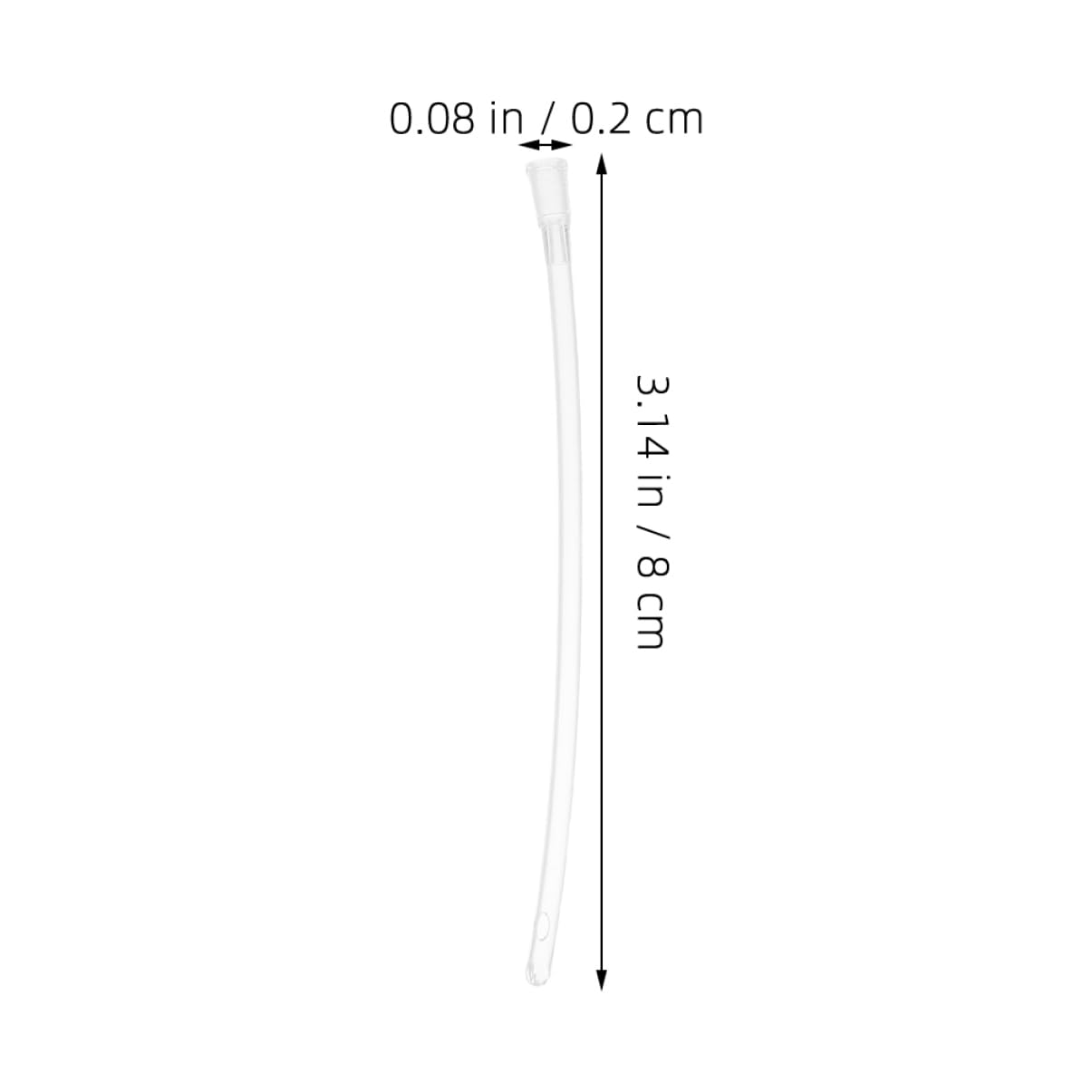 BUGUUYO 100Pcs Bird Feeding Tubes Soft Hose for Parrots Cockatiels Budgies Essential Supplies for Bird Care Professionals Durable Material for Easy Feeding