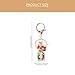 KESYOO Japanese Omamori Charm Good Luck Charms Keychains Fengshui Pendant Key Ring Car Bag Keychain for Education Love Safety Wealth