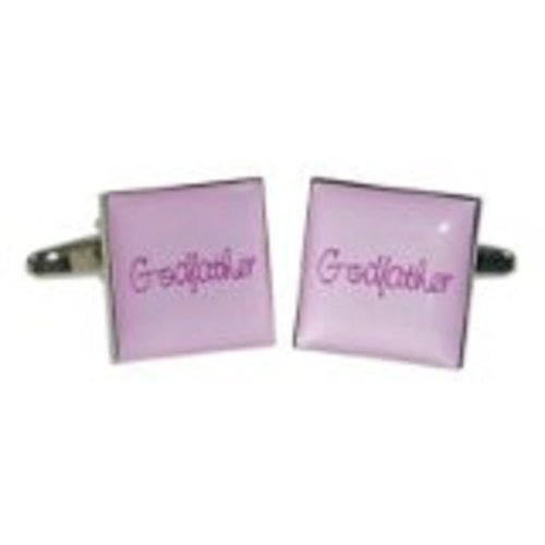 Mancuernillas Godfather Lilac Square para Hombre miniatura 1