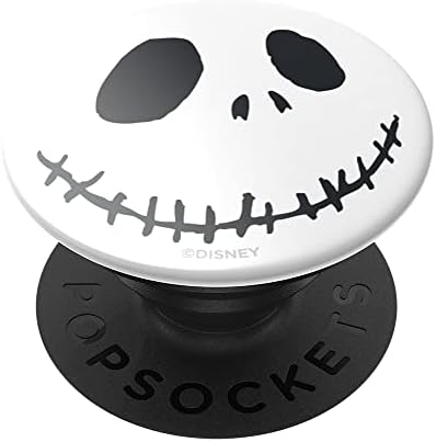 PopSockets: PopGrip with Swappable Top for Phones & Tablets - Nightmare - Jack Skellington