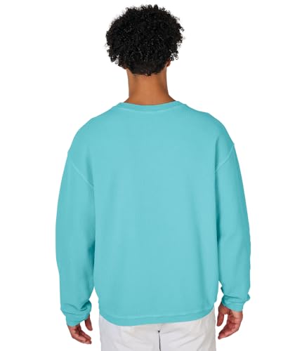 Image of Charles River Apparel Unisex Camden Crew Neck Sweatshirt, Men's & Women's Relaxed Pullove