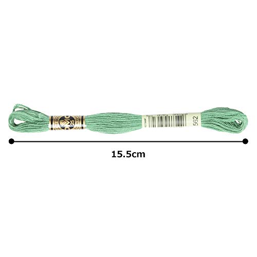 Image of DMC 6-Strand Embroidery Cotton Floss, Medium Jade