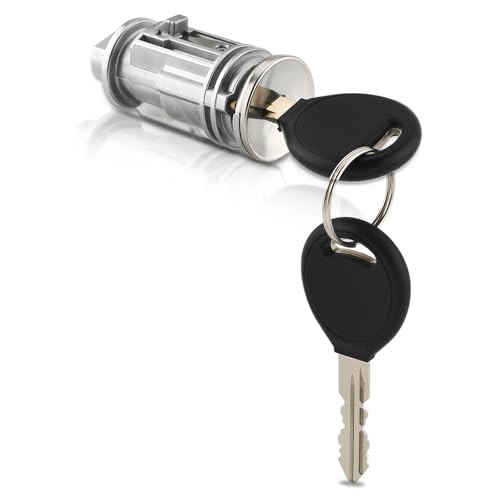 AUTOKAY 703719C Ignition Key Switch Lock Cylinder with two keys Fits for Chrysler 300 300M Concorde LHS for Jeep Cherokee Commander for Plymouth 5003843AB