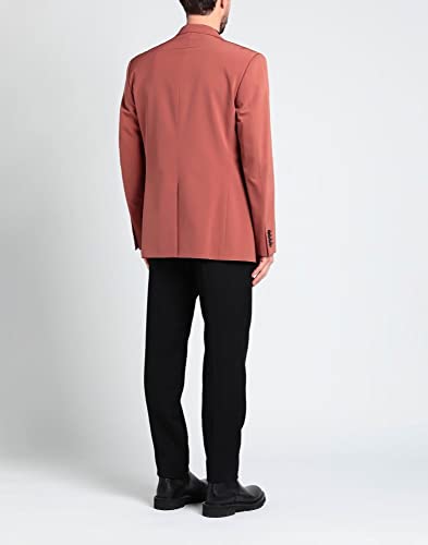 Veste trois boutons homme blazer formel à coupe ajustée structurée - 4