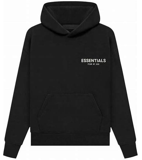 Essentials KIDs Pullover Hoodie Cotton Blend (US Age 10 Years Stretch LImo Hoodie)