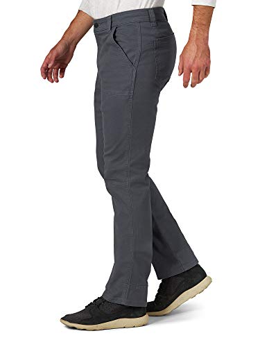 ATG by Wrangler Men's Canvas Cargo Pant, turbulence, 42W x 34L