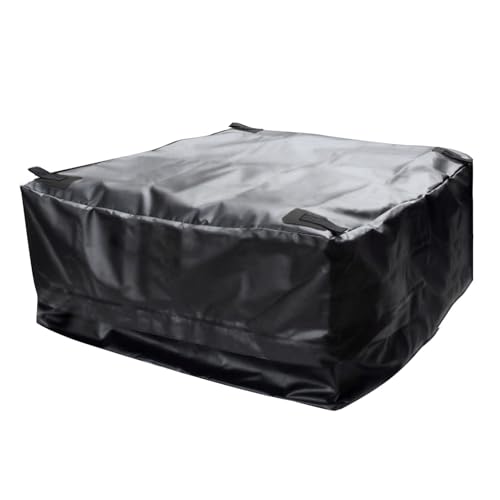Bolsa De Carga De Camión, Bolsa De Carga Robusto Top Carrier Para El Almacenamiento De La Pickup, Portátil Sin esfuerzo, Bolsa De Techo Negro Impermeable Con Cremallera