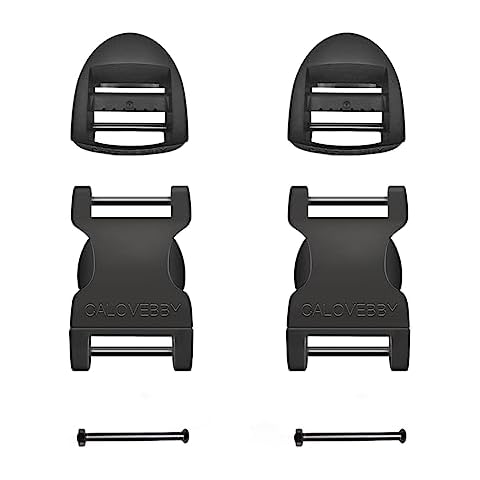 Field Repair Buckles for Straps 1Inch, Quick Side Release Adjustable Buckle for Straps 1 inch 2pc Quick Release Buckles(2PC) Cover