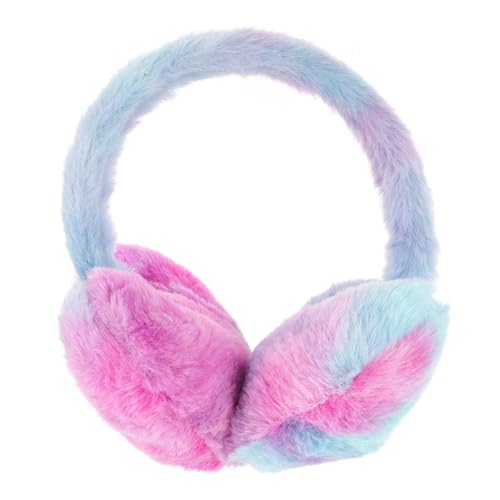 Homoyoyo Warmest Women's Winter Earmuffs Plush Heart Fur Ear Muffs for Cold Weather