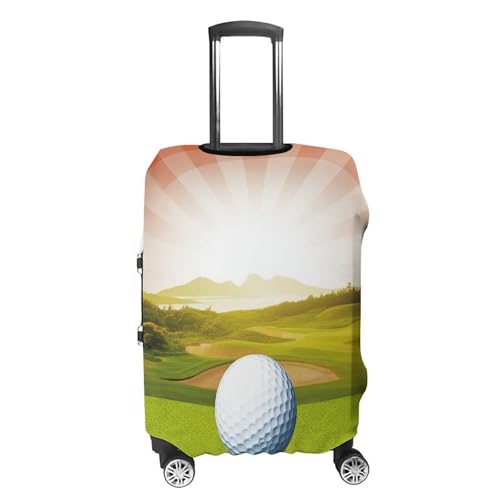 Golf Sport Luggage Cover Personalization Suitcase Covers Protector Elastic Washable Baggage Cover Anti-Scratch For Traveling, Aircraft Consignment L4