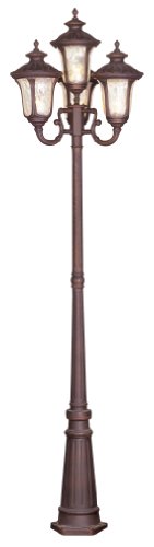 Livex Lighting 7669-58 Oxford 4 Light Outdoor 4 Head Post, Imperial Bronze Livex Lighting 7669-58 Oxford 4 Light Outdoor 4 Head Post, Imperial Bronze