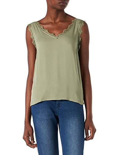 Top extensible crème femme Alenacr sous-vêtement anti-transparence doux