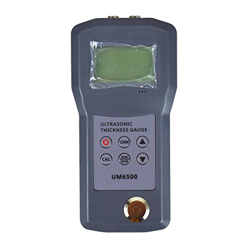 Medidor de espesor portátil digital ultrasónico para metales con rango de medición 0.04"-9.64" miniatura 1