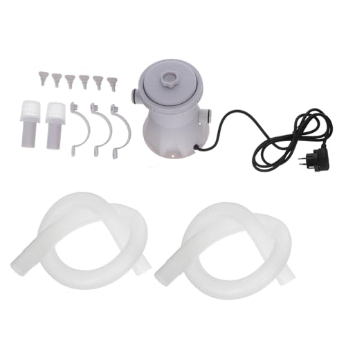 Gogogmee Elektrische Schwimmbadfilterpumpe Acv Energiesparende Pool Umwälzpumpe mit Langlebigem Motor Leiser Betrieb Geeignet für Effiziente Wasserreinigung und Kreislauffilterung im Garten