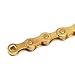 HERCHR BikeChain BikeSpeed Chain Cycling Chain RoadBike Chain 8 Speedbike Chain Cycling Chain Replacement(Golden)