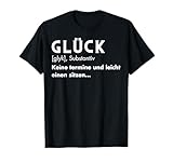 Geschenkideen Lustige Definition Glück