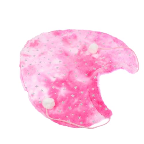 Disfraz Capa Navideña para Perro Rosa Talla S
