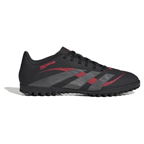 adidas Unisex Predator Club Turf Football Boots, core Black/Grey Four/Lucid...