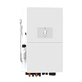  Inverter Fotovoltaico Alta Tensione Deye Trifase Ibrido On-Grid/Off-Grid 30kW, Triplo MPPT, CEI 0-21, Schermo LCD Touch, WiFi e TA Inclusi, Garanzia 10 Anni IP65