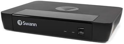 Swann Home Security PoE Camera System, 5MP HD, 8 Channel 6 Bullet Cameras, Indoor/Outdoor Wired Surveillance CCTV NVR, Color Night Vision, 2-Way Audio, with 2TB Hard Drive, SWNVK-875804B2FB