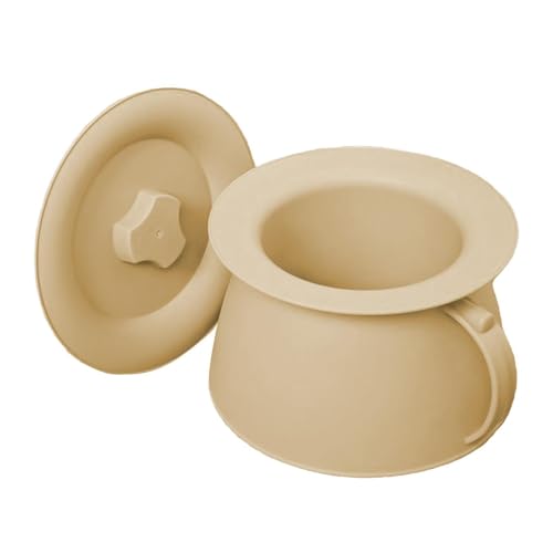 Pots de chambre pour femmes - Bassin Hygiénique Portable 1,5 Litre,Crachoir Couvert pour Senior,Pour hommes seniors campeurs conducteurs voyageurs camping maison voiture hôpital voyages routiers