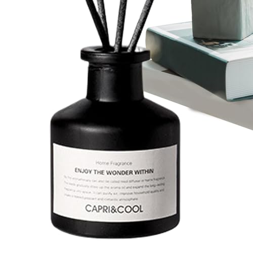 Aromasticks - Aromasticks voor badkamer, luchtverfrisser 50 ml, langdurige geurverspreider voor binnen, natuurlijke oliegeur, incl