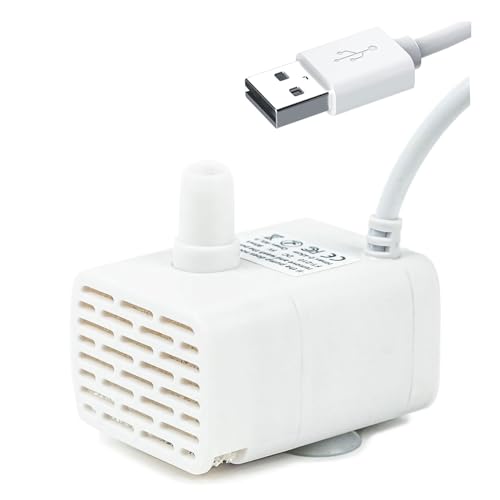 Bomba de fuente de agua para mascotas con USB