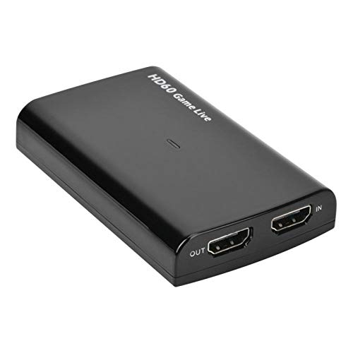 Socobeta HDMI-Spiel Live-Übertragung Stabil HD60 Video Capture-Kartenspiel Live-Übertragung Praktisches USB 3.0-Spiel Live-Übertragung Compact für Desktop für PC für Computer