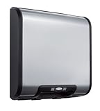 Bobrick 7128 TrimLineSeries 304 Stainless Steel ADA Surface-Mounted Automatic Hand Dryer, Satin...