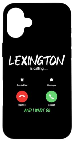 Lexington Is Calling And I Must Go Kentucky Travel �X�}�z�P�[�X iPhone 16 Plus �p