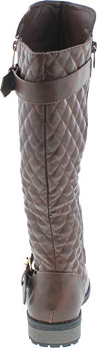 Forever Link Mango-21 Lady Boot Brown 7.54