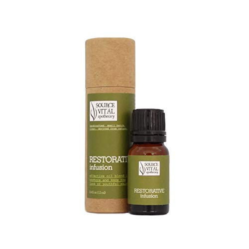 Restorative Infusion From Source Vitál Apothecary | Natural, Clean Facial Oil Serum For Anti-Aging And Repairing Youthful Looking Skin | (0.4 Fl. Oz.) #TOP7