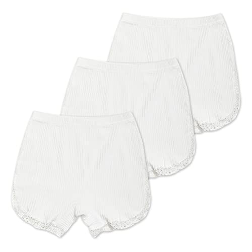 Xiedeai 3 Pièces Culottes Fille sous-vêtements Tout-Petits Enfants Slips Pantalon Petites Shorty Culottes Boxer Respirants Shorts Coton Panty Cover