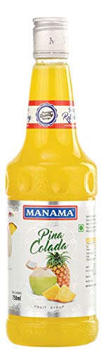 Image of Manama Pinacolada Fruit Twist Flavoured Syrup (750ML) Pineapple and Coconut